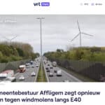 VRT Schepencollege geeft negatief advies voor 2 windturbines in Affligem